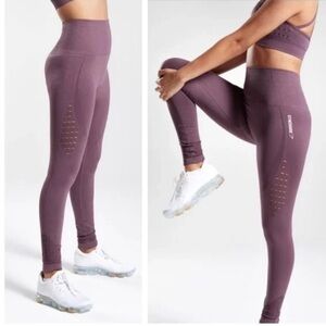 Gymshark Women Leggings in Deep Purple